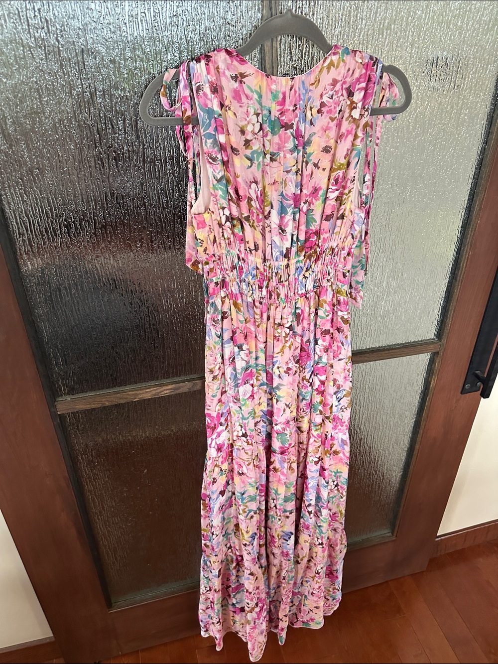 Shoshanna Zahra Floral Pink Sleeveless Maxi Dress size 8. - Picture 16 of 16